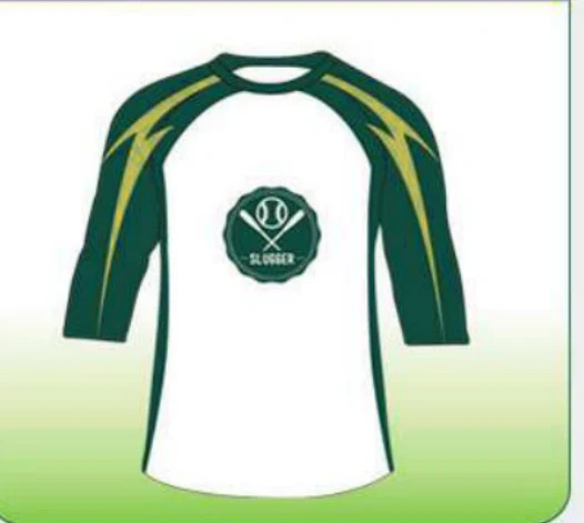 3/4 Sleeve T-Shirts 6 — Rehman Sports catalog page 43
